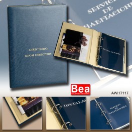 Carpeta de Habitación hotel Formato Superior A5 AWHT 117