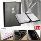 Portamenu para restaurante personalizado AWEM 37, Ej. Grabado, plateado en termo Borba.